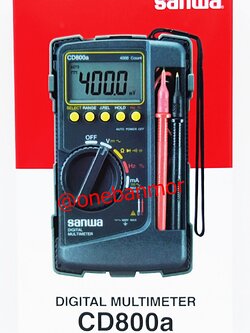 ดิจิตอล มัลติมิเตอร์ Sanwa CD800a แท้