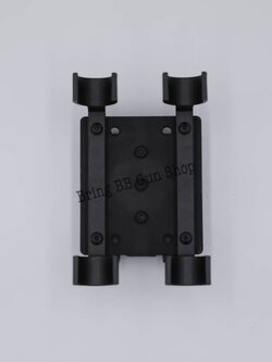 จิงโจ้ใส่กระสุนลูกซอง 4 นัด (แผงกระสุนลูกซองจิงโจ้โหลดเร็ว 4 นัด) ยี่ห้อ FMA รุ่น บอดี้พลาสติก (FMA Revolutionary Practical 4Q)