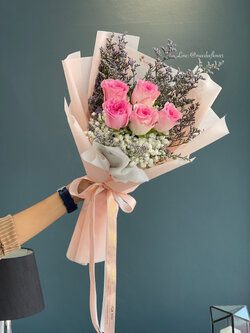 ช่อดอกกุหลาบ ช่อดอกไม้สด