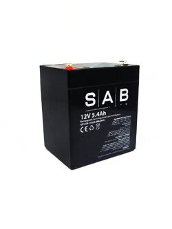 SAB แบตเตอรี่สำรองไฟ UP1254 SAB 12V 5.4Ah onebanmor