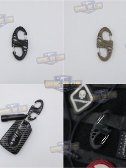 Tactical Link รุ่น สองทาง (คาราบิเนอร์) (ตะขอพวงกุญแจ) (Carabiner)
