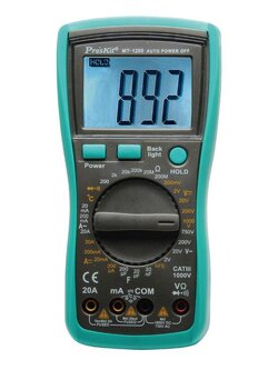 ดิจิตอลมัลติมิเตอร์Pros Kit MT-1280