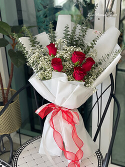 ช่อดอกไม้ ช่อดอกกุหลาบ