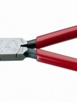 Keiba คีมปากแหลม ปลายงอ ด้ามบาง ET-326ิB - 6.1/2 Made In Japan