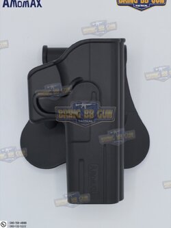 ซองปืนพกนอกปลดนิ้วชี้ ยี่ห้อ Amomax รุ่น Glock 21