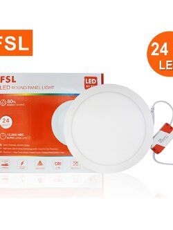 โคมฝังกลม FSL-PN-12-24W (circle) แสงขาวและวอร์มไวท์