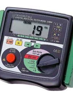 kyoritsu 5406A ควบคุมการทำงานด้วยไมโครโปรเซสเซอร์ ทำให้มีความถูกต้องแม่นยำสูง