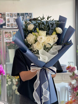 ช่อดอกกุหลาบ ช่อดอกไม้สด