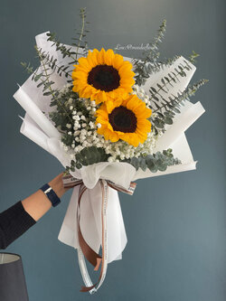 ช่อดอกทานตะวัน ช่อดอกไม้สด