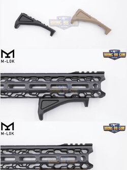 กริ๊ปมือหน้า Magpul AFG M-Lok (Angled Fore Grip) (ใช้ได้กับชุดหน้าระบบราง M-Lok เท่านั้น)