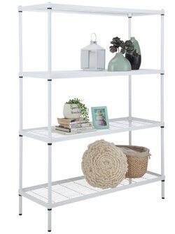 ชั้นวางของ ไวร์เน็ท 4 ชั้น 120x45x160