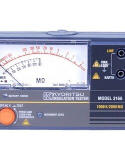 KYORITSU MODEL 3166 Analogue Insulation Testers onebanmor