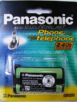 แบตเตอรี่ โทรศัพท์ไร้สายพานาโซนิคแท้ 100% รุ่น HHR-P513