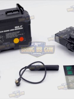 กล่องAN/PEQ-15A รุ่น DBAL-A2 ยี่ห้อ WADSN รุ่น อลูมิเนียม (Dual Beam Aiming Laser - Advanced2)