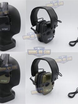 หูฟังตัดเสียง ทรง Howard Leight Impact Sport (IMPACT SPORT ELECTRONIC EARMUFF) (หูฟังตัดเสียงระบบ Electronic รุ่น Impact Sport) (Electronic Earmuffs)