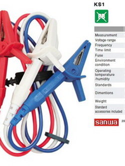 Sanwa KS1 Phase detector เครื่องวัดลำดับเฟส