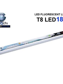 หลอดพร้อมราง IWC-SET-BK-T8-18W-180-MK แสงขาวและวอร์มไวท์