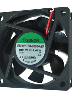 พัดลม SUNON EB60251B1-0000-A99 12V 2.5นิ้ว