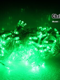 ไฟประดับ แสงเขียว (กระพริบไม่ได้) IWC-100LED-GREEN-STILL