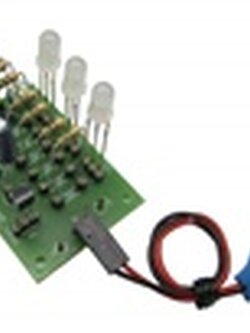 FUTUREKIT FK-1222 3 DUAL-LED COLOR FLASHER (SOLDERLESS KIT)