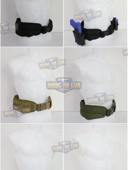 เข็มขัดสนาม แบบนวม (เข็มขัดสนามพร้อมรองนวม) (Battle Belt) (War Belt)