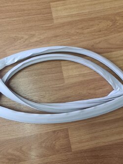 0000619 ขอบยางตู้เย็น รุ่น GR-M25KPD (ขอบบน) Toshiba โตชิบ้า ยางขอบประตูตู้เย็น ขอบยางประตู