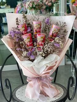 ช่อขนม ช่อดอกไม้ขนม ของขวัญ