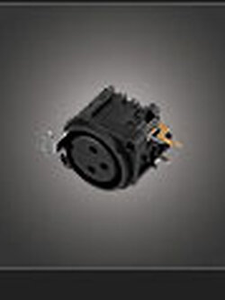 NTS YM-062 แจ๊ค XLR ตัวเมีย 3 ขา สำหรับลงปริ้นท์