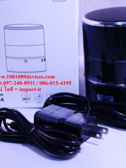 สายลับ แอบถ่าย กล้องลำโพงบูลทูธ ไร้สาย แอบถ่าย วงจรปิด ip camera ในตัว Bluetooth speaker Ip camera