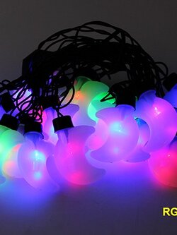 ไฟประดับตกแต่ง พระจันทร์ IWC-20L-RGB-MOON