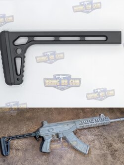 พานท้ายปืนแบบพับได้ รุ่น Minimalist Folding Stock
