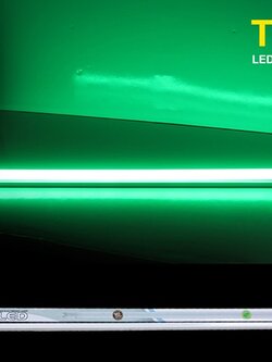 ชุดหลอดสีพร้อมราง IWC-SET-360-T8-18W-GREEN