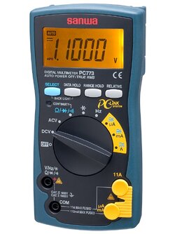 Sanwa PC773 Digital Multimeters／Data processing (PC Link)