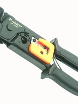 คีมย้ำ ตัด ปลอกสาย (OAL:200 มม) CP-376E แทน 808-376EN Proskit