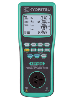 KYORITSU KEW 6205 Portable Appliance Testers onebanmor