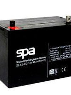 SPA แบตเตอรี่สำรองไฟ SL12-90 spa12V 90Ah onebanmor