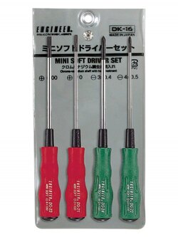 Engineer DK-16 ชุดไขควง Mini soft driver ชุด4 ตัว Made in JAPAN แท้ๆ คุณภาพเยี่ยมยอด