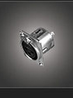 NTS YM-047 แจ๊ค XLR ตัวเมีย 3 ขา สำหรับติดแท่น