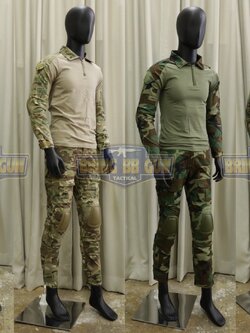 ชุดคอมแบทเชิ้ต Gen2 (Combat Frog Suit G2) (เสื้อ+กางเกง+สนับเข่า+สนับศอก)