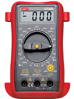 UNIT UT30D Palm-Size Digital Multimeters