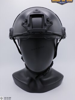 หมวกฟาสทรงเต็มใบ (Fast Helmet MH type) ยี่ห้อ Emerson รุ่น เลนส์กระจกทรงMH