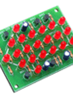 FUTUREKIT FK-149 วงจรไฟวิ่งชี้ทิศทาง LED 21 ดวง (ชุดคิทยังไม่ประกอบ)