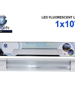 ชุดรางเดี่ยว IWC-FRC-1x10W หน้าเรียบเปลี่ยนหลอดได้