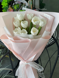 ช่อดอกทิวลิป ช่อดอกไม้สด