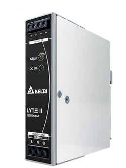 Delta DIN Rail Power Supply DRL-24V120W1EN Output 24V/5A (120W) ,Input 85-264VAC