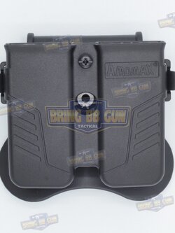 ซองแม็กกระซีนคู่ Universal ยี่ห้อ Amomax (Universal Double Magazine Pouch)