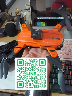 โดรนติดกล้อง JS23 mini มีเซนเซอร์กันชน ปรับมุมกล้องได้ ดูภาพ real-time บนมือถือขณะบิน