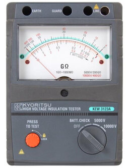 KYORITSU KEW 3123A High Voltage Insulation Testers onebanmor