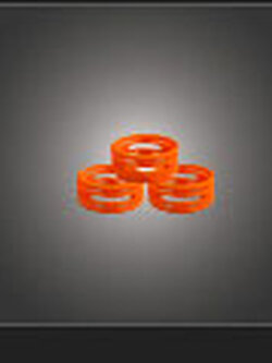 NTS Ring-Orange วงแหวนสีสำหรับ ปลั๊ก-แจ๊ค XLR สีส้ม