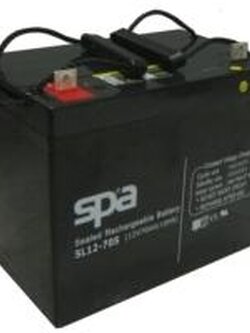 SPA แบตเตอรี่สำรองไฟ SL12-70S spa12V 70Ah onebanmor